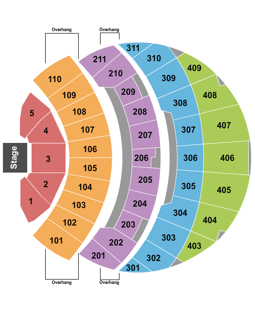 The Sphere Eagles Tour Seating Chart